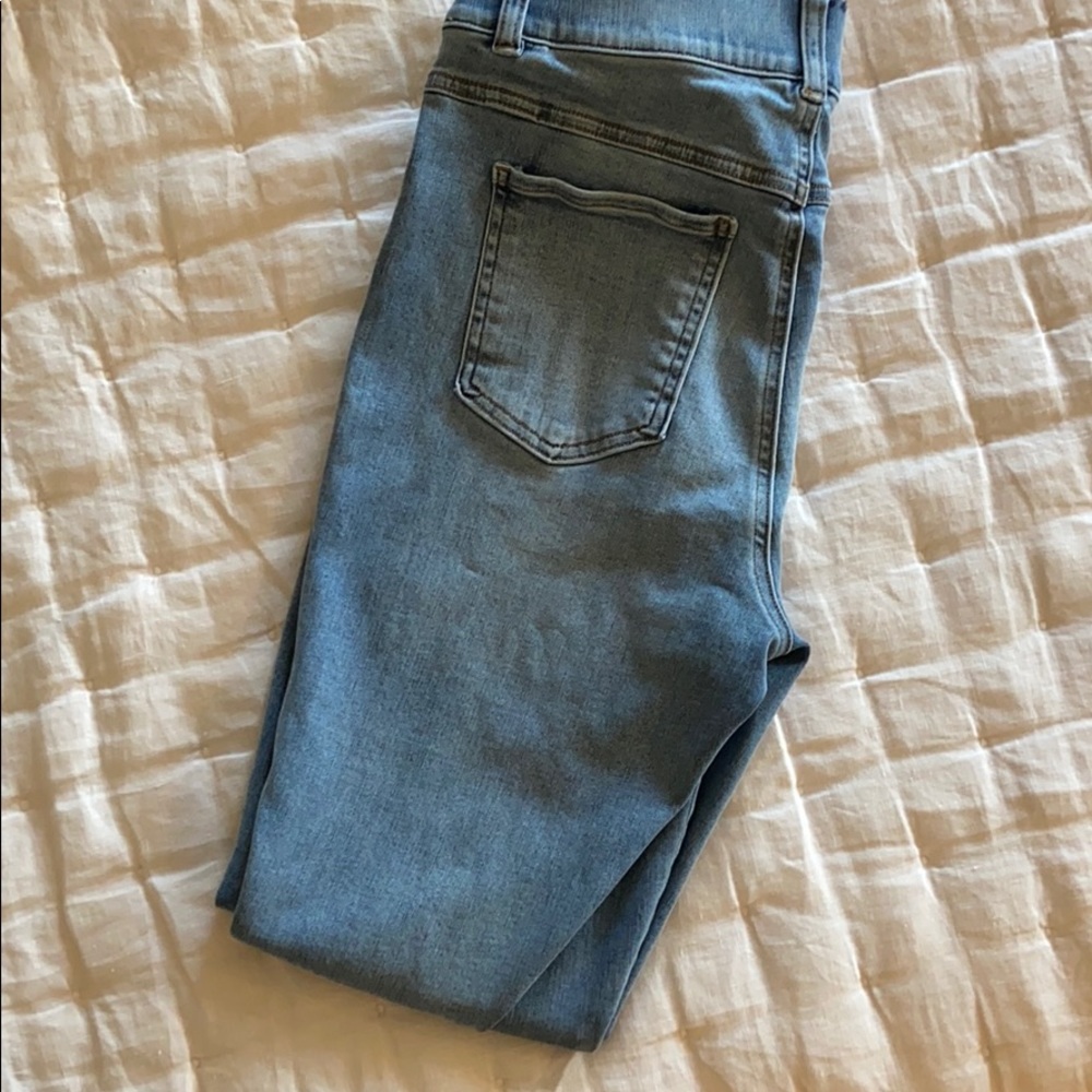 Spanx Ankle Skinny Jeans, Light Vintage Wash